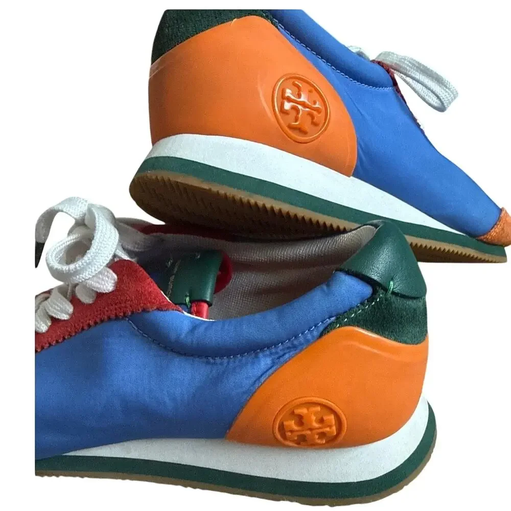 Tory Burch RARE Hank Retro Sneakers Size 7.5